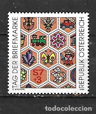 Sellos: 1990: D&iacute;a del sello (MNH**) - Foto 1