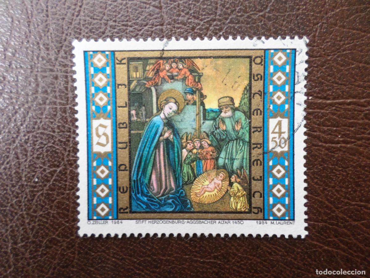 Sellos: -austria, 1984, navidad, Yvert 1626 - Foto 1