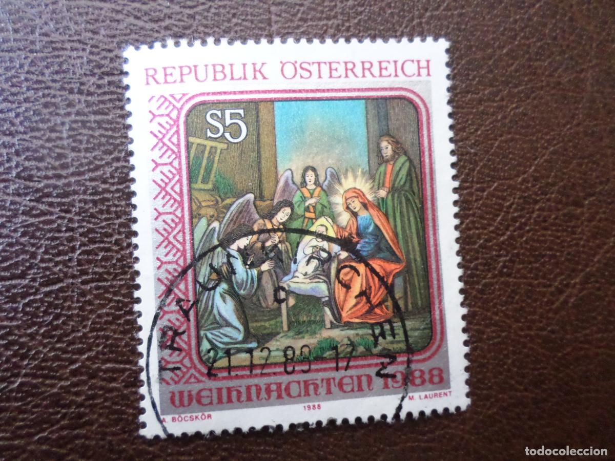 Sellos: .austria, 1988, navidad, Yvert 1772 - Foto 1