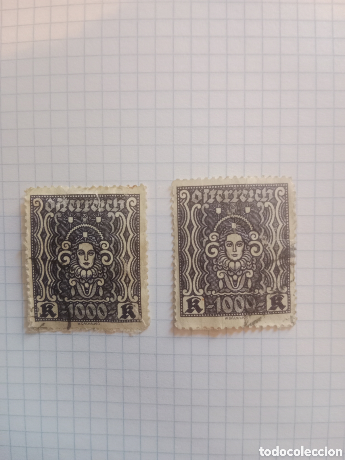 Sellos: Sello postal de Austria 1922 - Foto 1