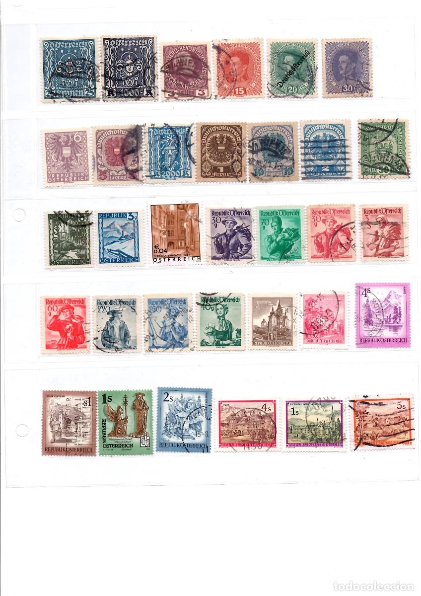 Sellos: Austria, usados 33 val. - Foto 1