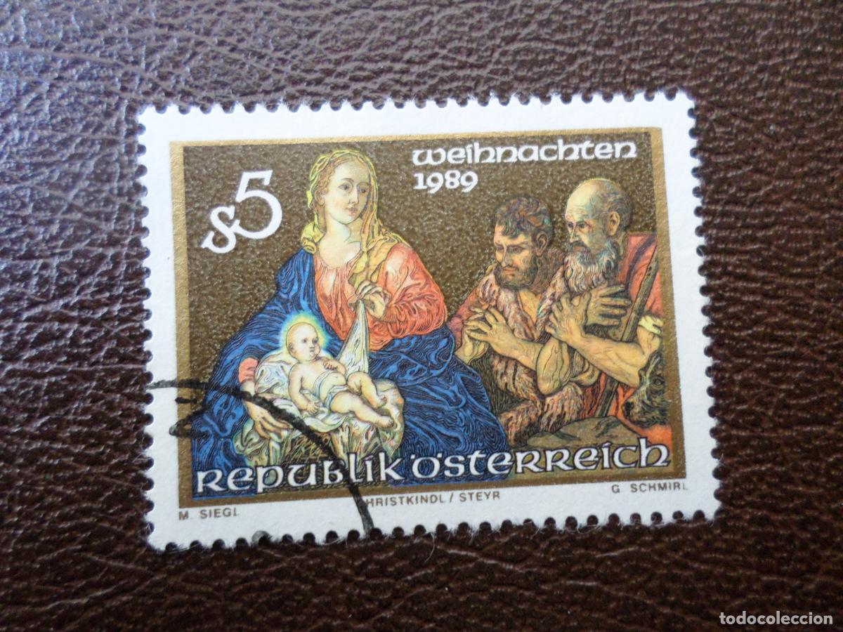 Sellos: .austria, 1989, navidad, Yvert 1806 - Foto 1