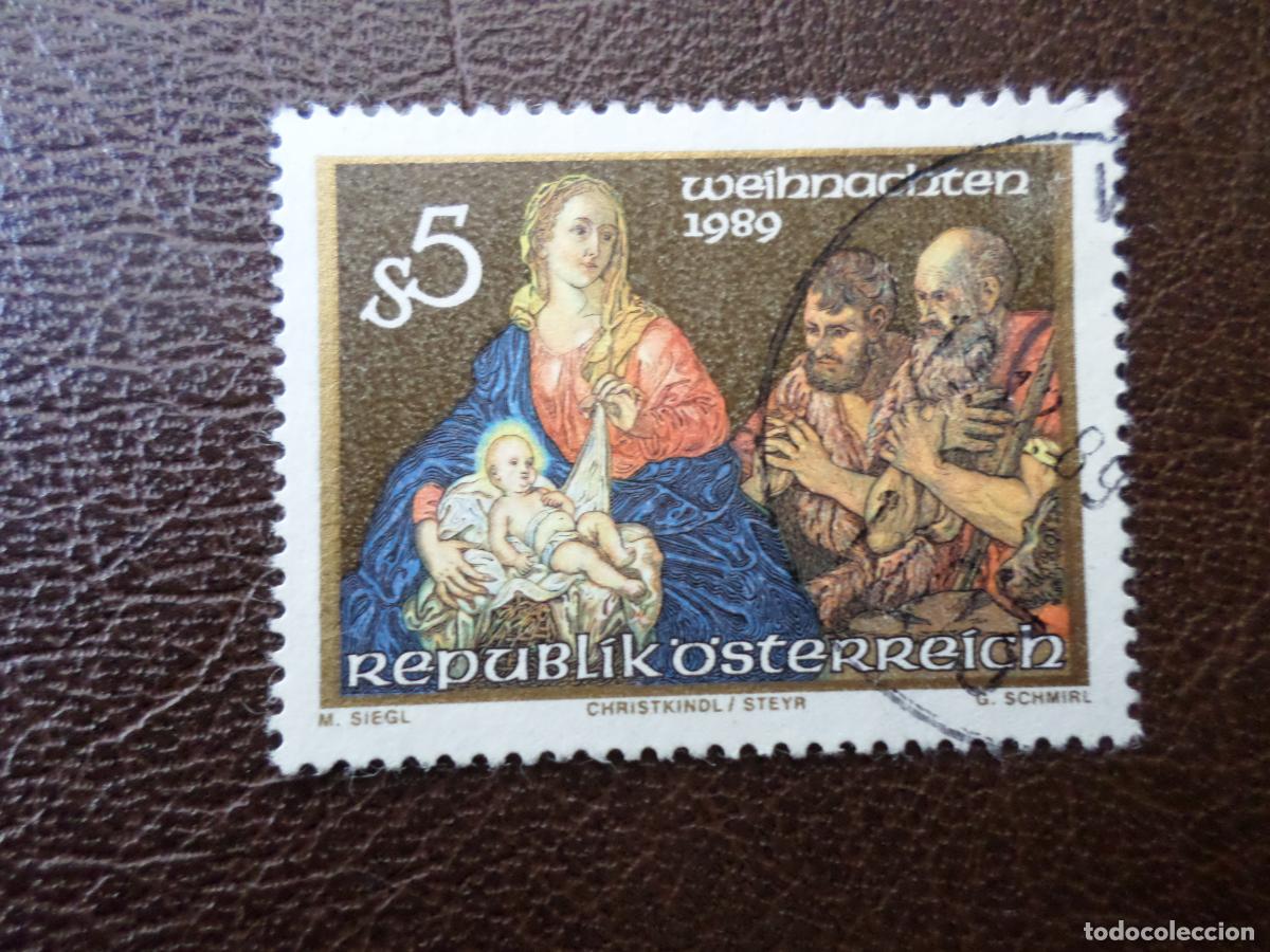 Sellos: .austria, 1989, navidad, Yvert 1806 - Foto 1