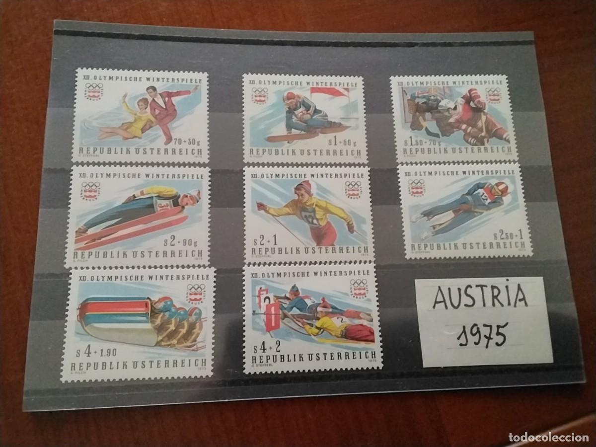 Sellos: Sellos Austria 1975 nuevos - Foto 1