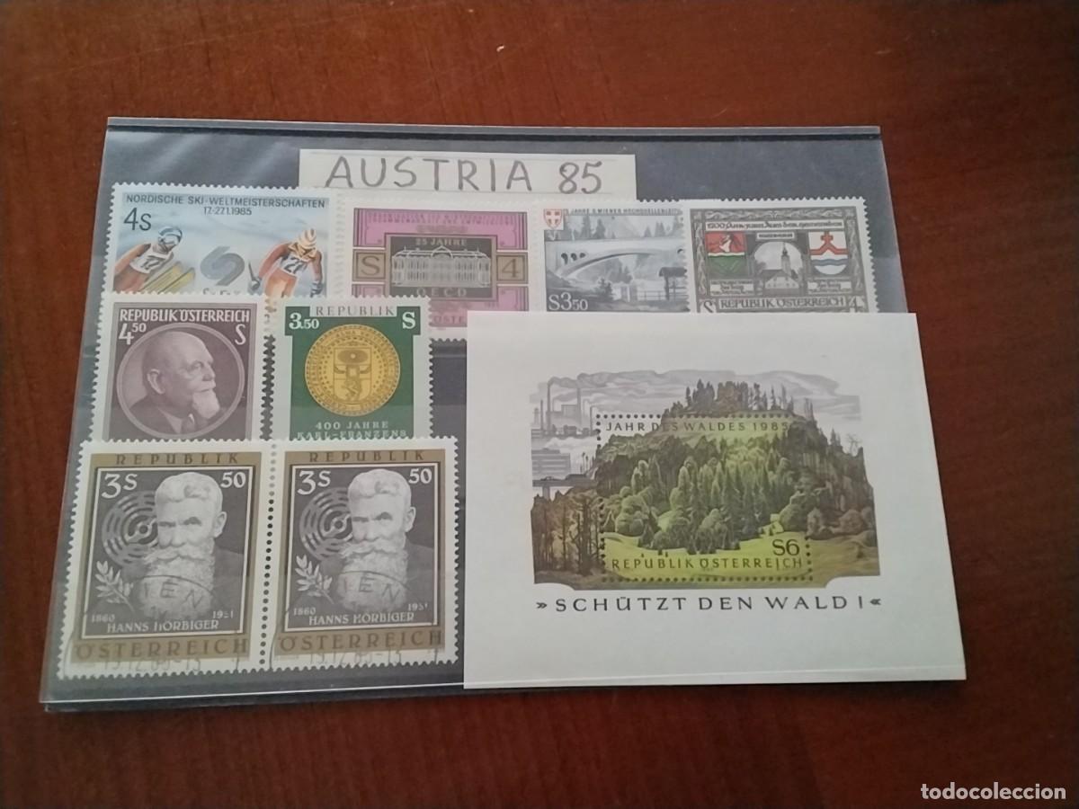 Sellos: Sellos Austria 1985 variados - Foto 1
