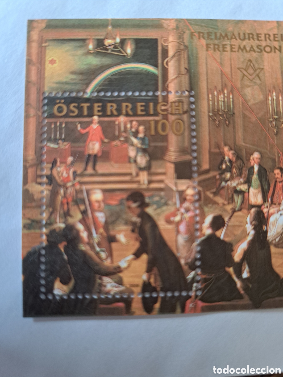 Sellos: Hoja dentada freemasonry Austria - Foto 2