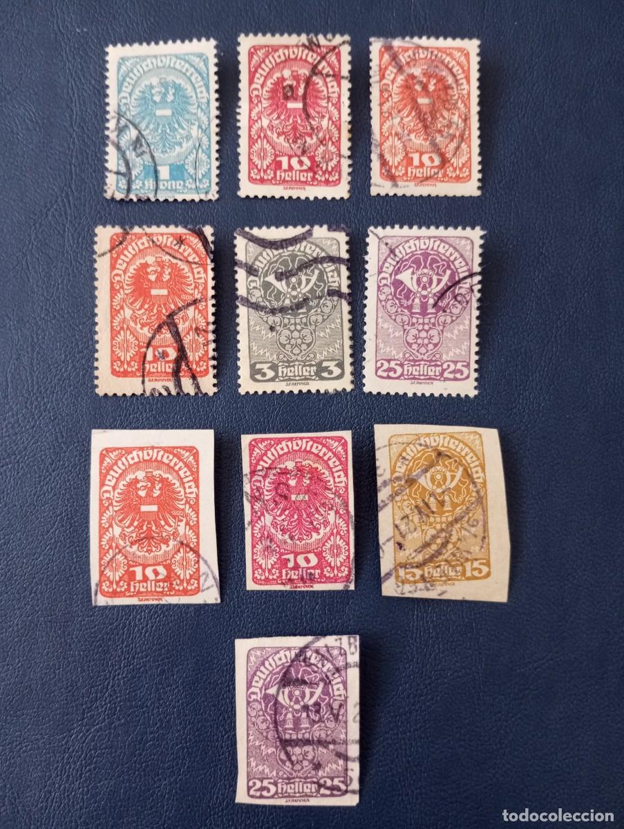 Sellos: AUSTRIA, 1920, ESCUDO Y CORNETA POSTAL, DENT Y S/D - Foto 1