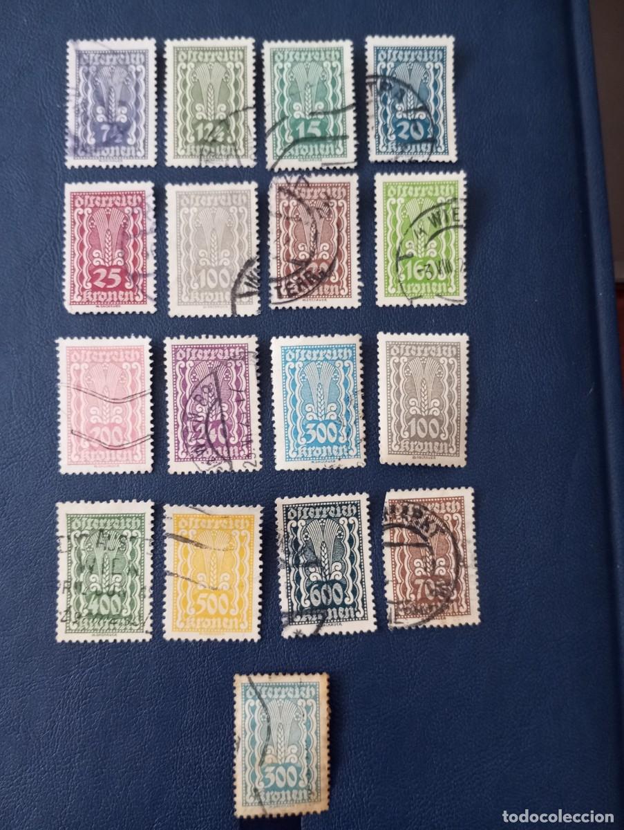 Sellos: AUSTRIA, 1919, ALEGOR&Iacute;A - Foto 1