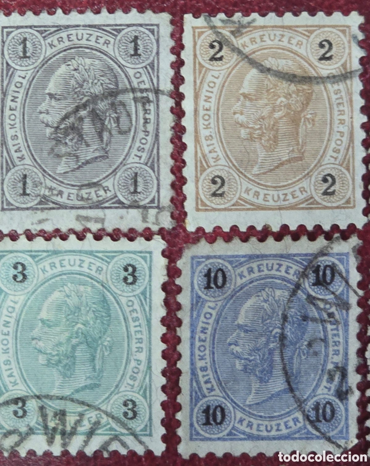 Sellos: Sellos AUSTRIA 1890-1896 - Foto 2