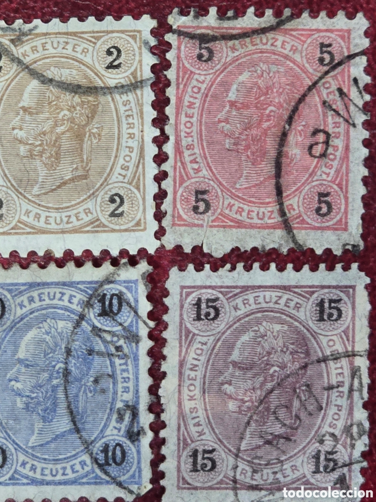 Sellos: Sellos AUSTRIA 1890-1896 - Foto 3