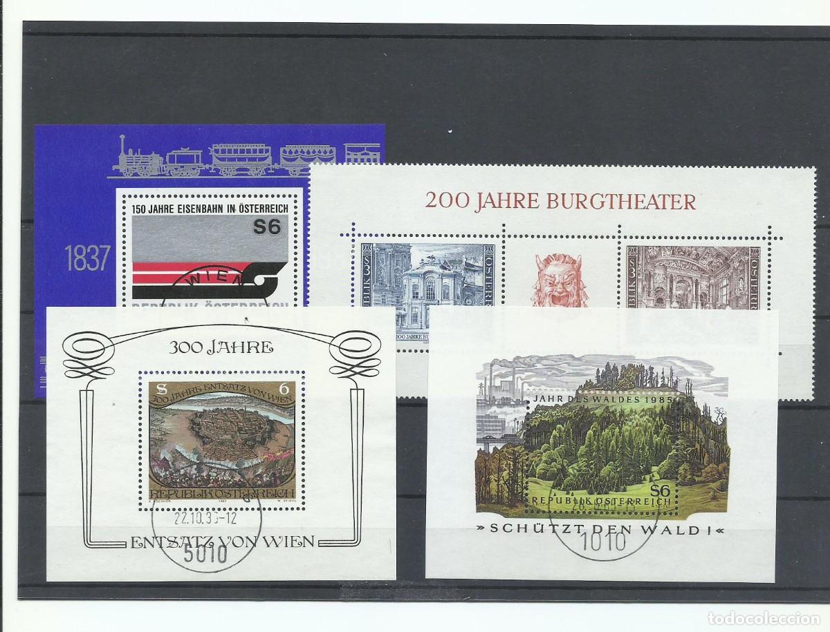 Sellos: AUSTRIA - 10 HB. NUEVAS Y MATASELLADAS - Foto 2