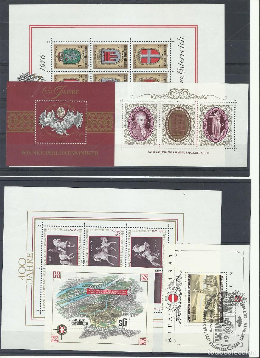 Sellos: AUSTRIA - 10 HB. NUEVAS Y MATASELLADAS - Foto 1