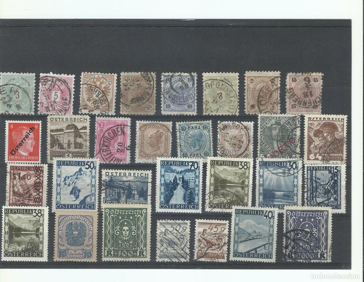 Sellos: AUSTRIA- LOTE SELLOS ANTIGUOS - Foto 2
