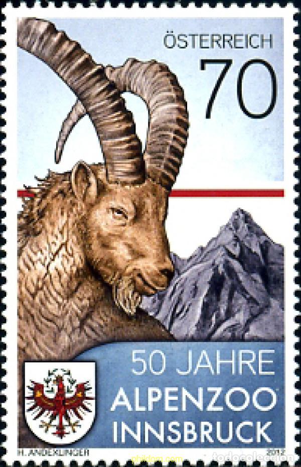 Sellos: 294940 MNH AUSTRIA 2012 ZOO - Foto 1