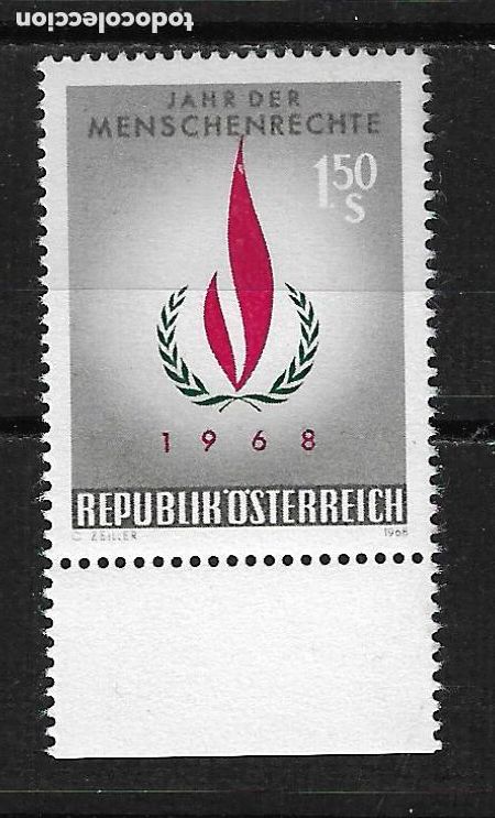 Sellos: austria 1968 scott 819 ** mnh - 9/9 - Foto 1