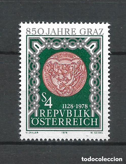 Sellos: austria 1978 scott 1088 ** mnh - 33/22 - Foto 1