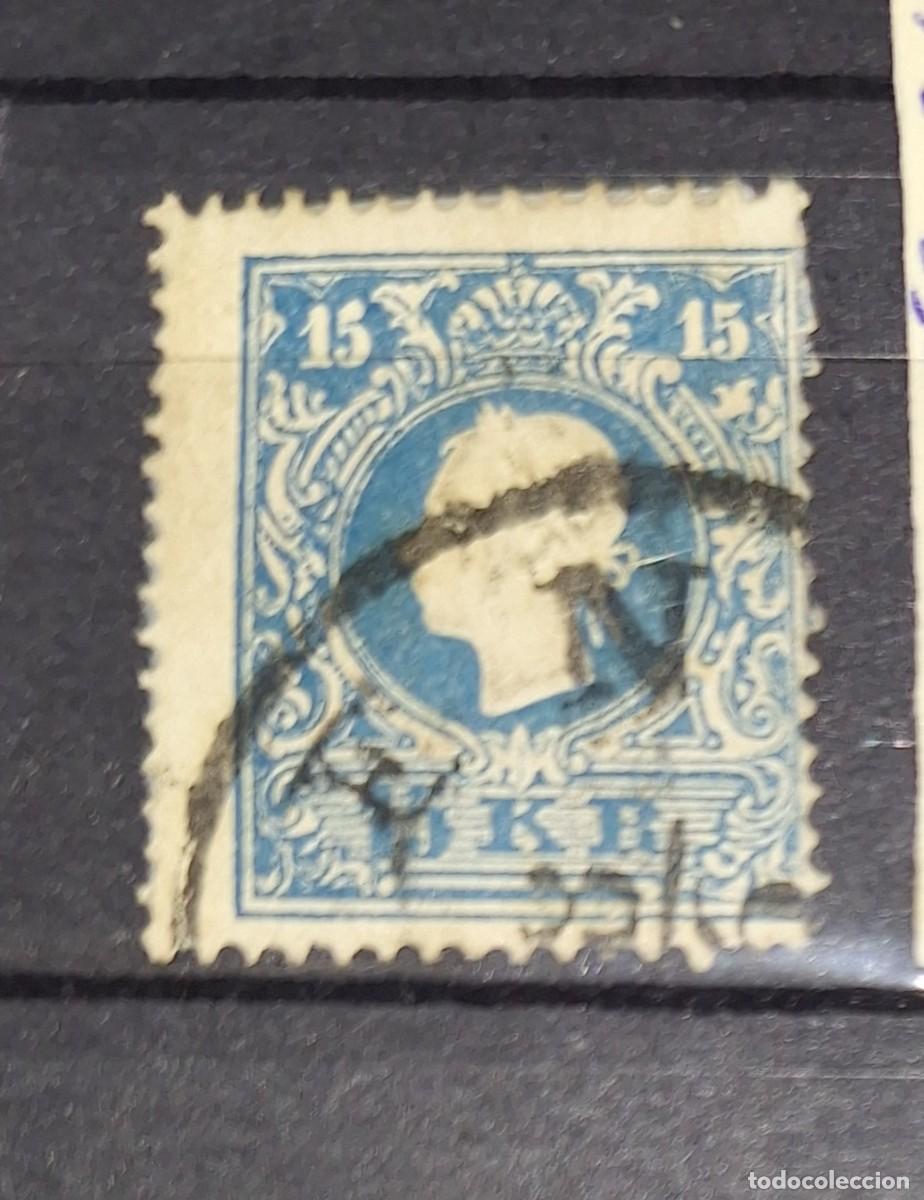 Sellos: AUSTRIA, 1859, CAT.YT. 16. - Foto 1