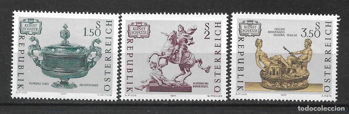 Sellos: austria 1971 serie completa ** mnh - 6/2 - Foto 1