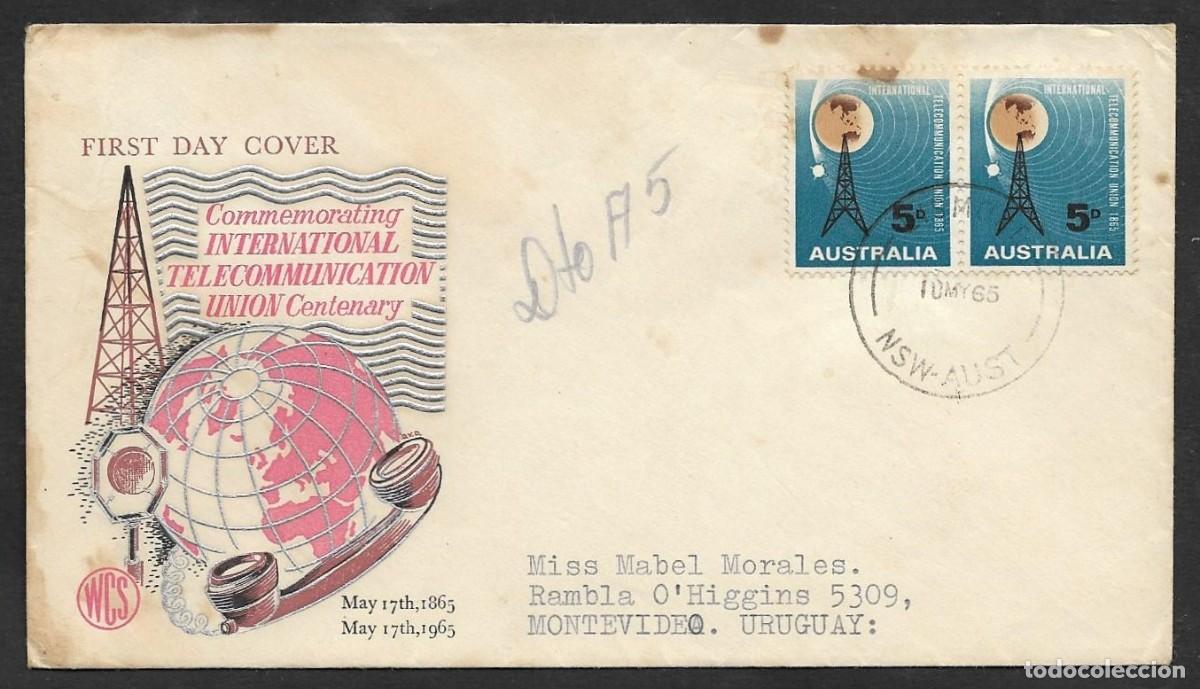 Sellos: SKV) 1965. Austria. Telecommunications. FDC - Foto 1