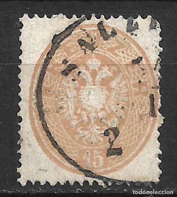 Sellos: austria 1863 scott 21 usado 18&euro; - 18/2 - Foto 1
