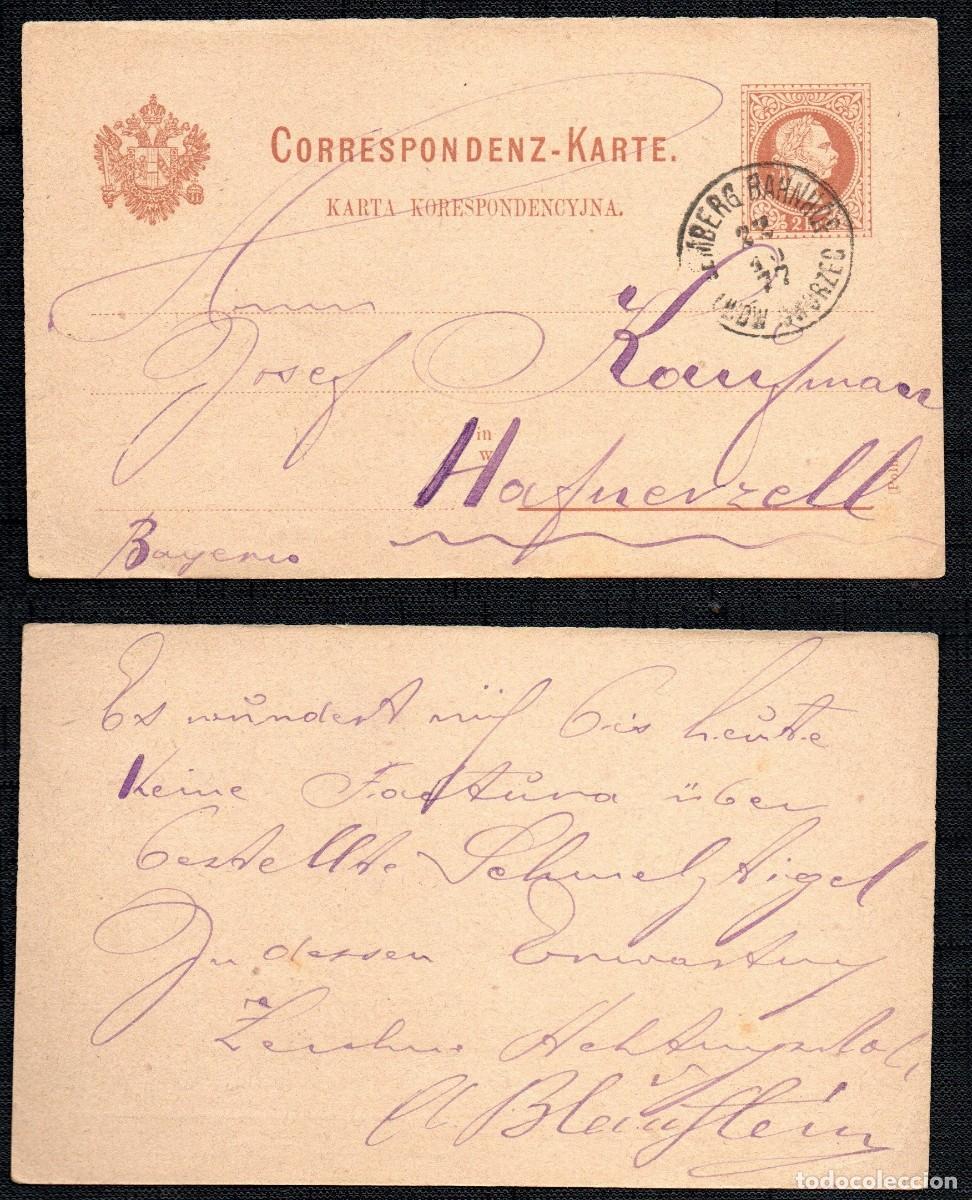 Sellos: AUSTRIA. 1877. ENTERO POSTAL. ( POLN) - Foto 1