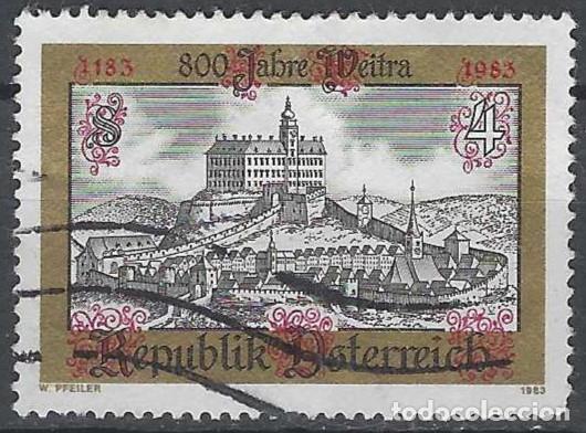 Sellos: AUSTRIA 1983 - 8&ordm; CENTENARIO DE LA FUNDACI&Oacute;N DE WEITRA - USADO - Foto 1