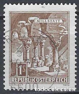 Sellos: AUSTRIA 1970 - MONUMENTOS - USADO - Foto 1
