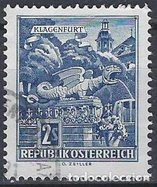 Sellos: AUSTRIA 1968 - MONUMENTOS - USADO - Foto 1
