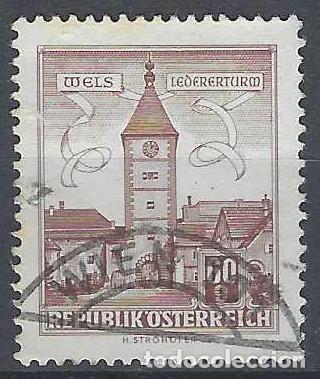 Sellos: AUSTRIA 1962 - MONUMENTOS - USADO - Foto 1