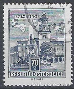 Sellos: AUSTRIA 1962 - MONUMENTOS - USADO - Foto 1