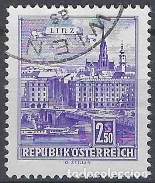 Sellos: AUSTRIA 1962 - MONUMENTOS - USADO - Foto 1