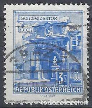 Sellos: AUSTRIA 1962 - MONUMENTOS - USADO - Foto 1