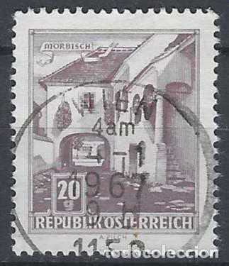 Sellos: AUSTRIA 1961 - MONUMENTOS - USADO - Foto 1
