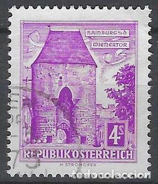 Sellos: AUSTRIA 1960 - MONUMENTOS - USADO - Foto 1