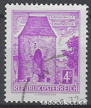 Sellos: AUSTRIA 1960 - MONUMENTOS - USADO - Foto 1