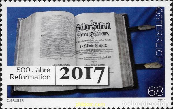 Sellos: 735402 MNH AUSTRIA 2017 - Foto 1