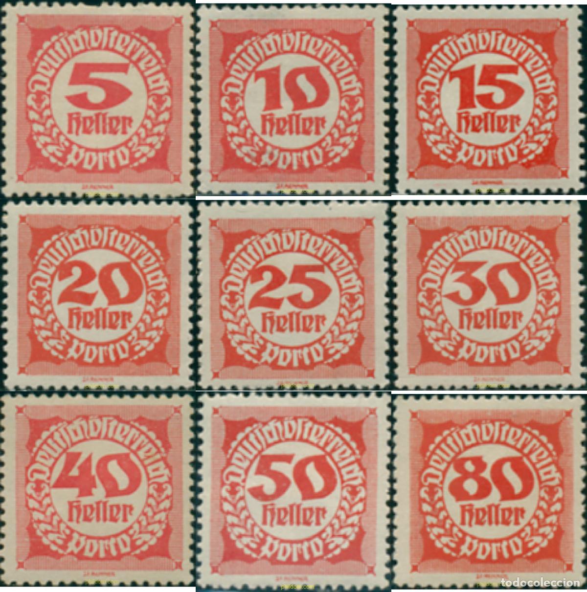 Sellos: 758986 HINGED AUSTRIA 1920 CIFRAS - Foto 1