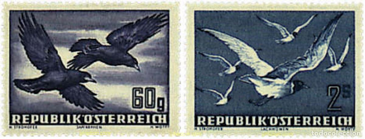 Sellos: 758979 HINGED AUSTRIA 1953 AVES - Foto 1