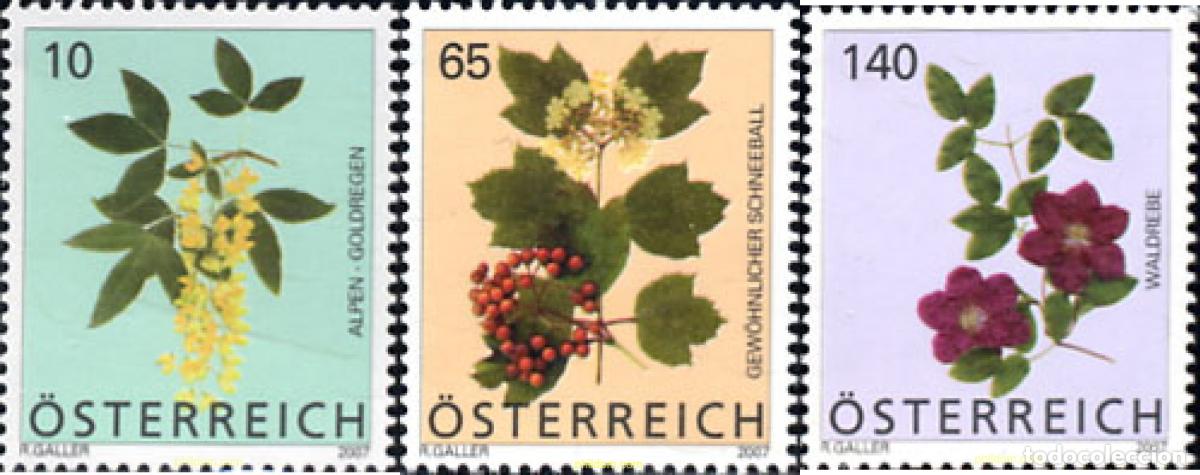 Sellos: 756724 MNH AUSTRIA 2007 FLORES - Foto 1