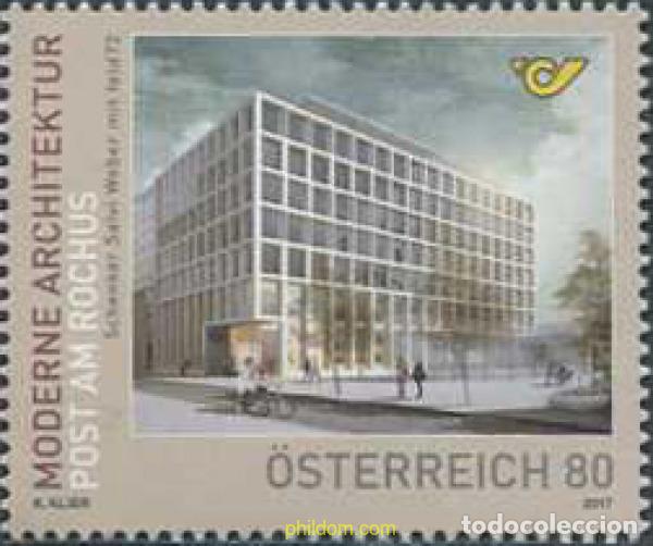Sellos: 582356 MNH AUSTRIA 2017 EDIFICIO - Foto 1