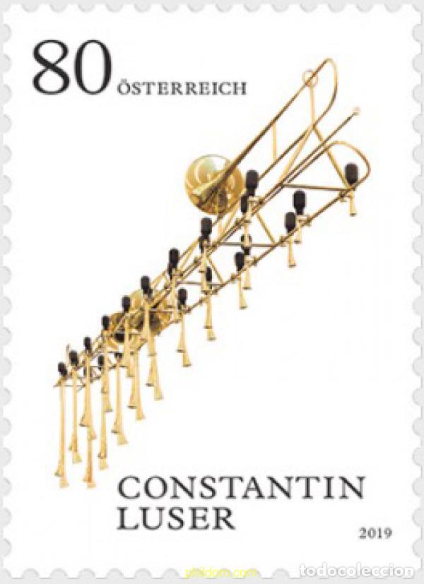 Sellos: 619501 AUSTRIA 2019 CONSTANTIN LUSER - Foto 1