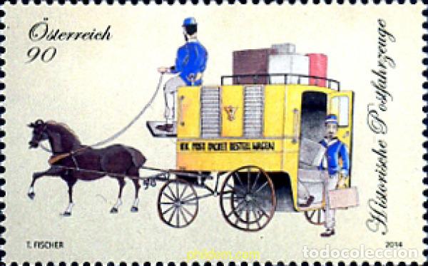 Sellos: 324580 MNH AUSTRIA 2014 DILIGENCIA - Foto 1