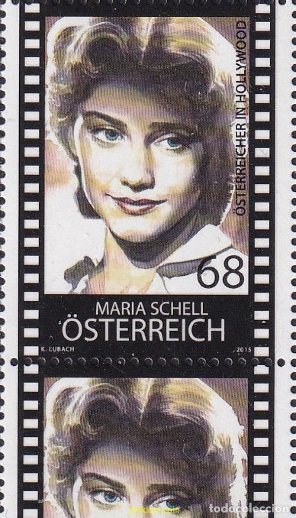 Sellos: 757794 MNH AUSTRIA 2015 MARIA SCHELL - Foto 1