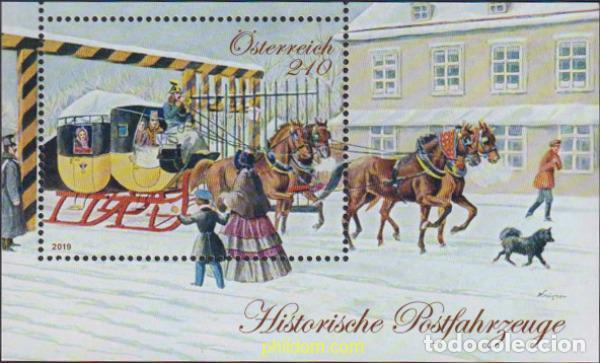 Sellos: 613049 MNH AUSTRIA 2019 VEICULO POSTAL - Foto 1
