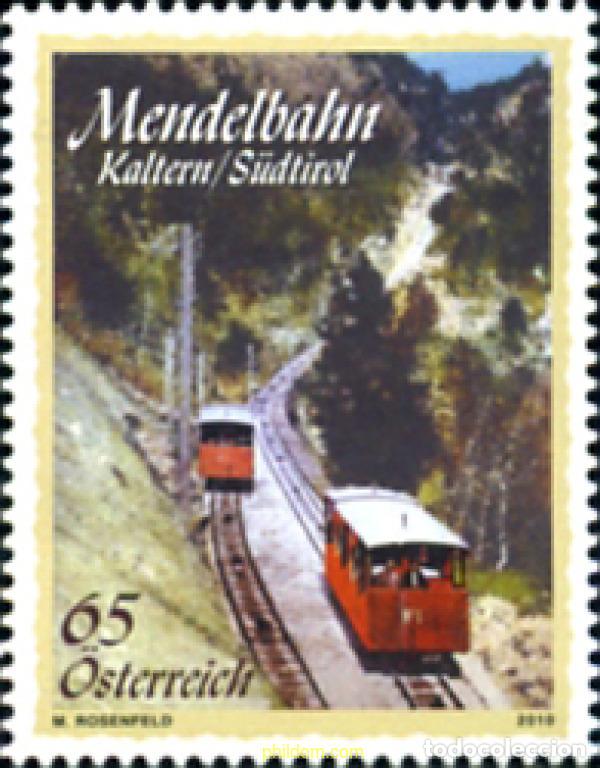 Sellos: 253702 MNH AUSTRIA 2010 TRENES - Foto 1