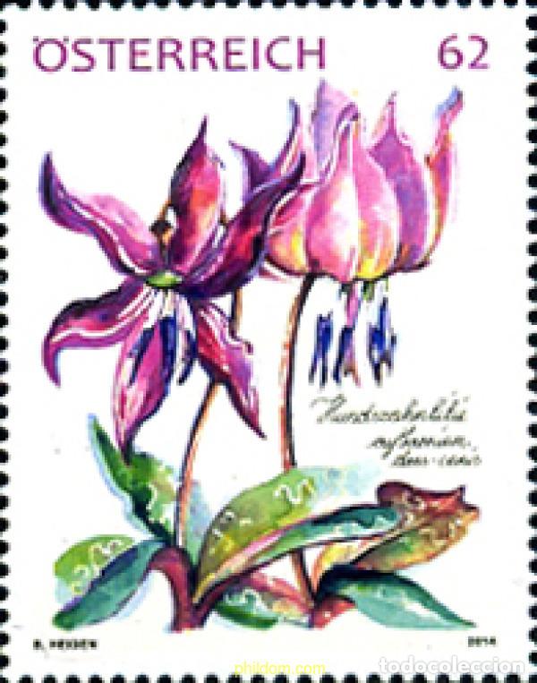 Sellos: 315681 MNH AUSTRIA 2014 FLOR - Foto 1