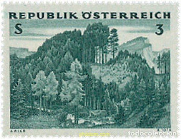 Sellos: 753703 MNH AUSTRIA 1962 BOSQUES - Foto 1