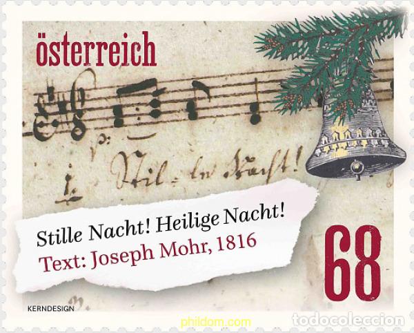 Sellos: 735407 MNH AUSTRIA 2016 NAVIDAD - Foto 1