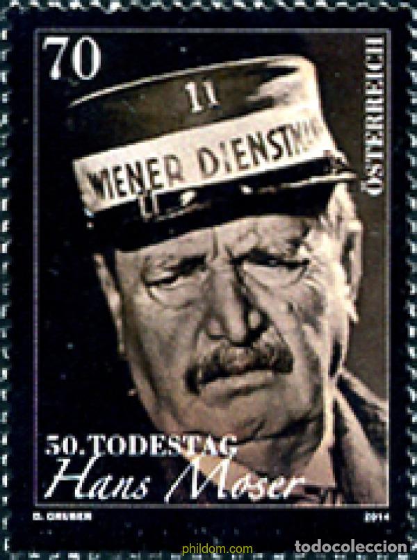 Sellos: 321671 MNH AUSTRIA 2014 HANS MOSER - Foto 1