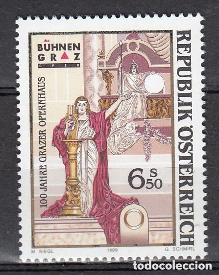 Sellos: Austria 1999 Ivert 2123 *** Centenario de la Opera de GRAZ - Foto 1
